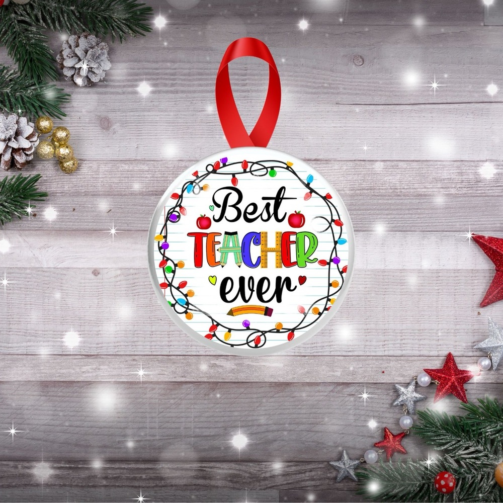 Teacher ornaments